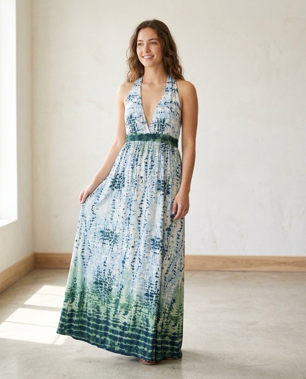 Rhapsody Sundress Maxi Dress Women’s 3XL Boho Babydoll Y2K Festival Hippie